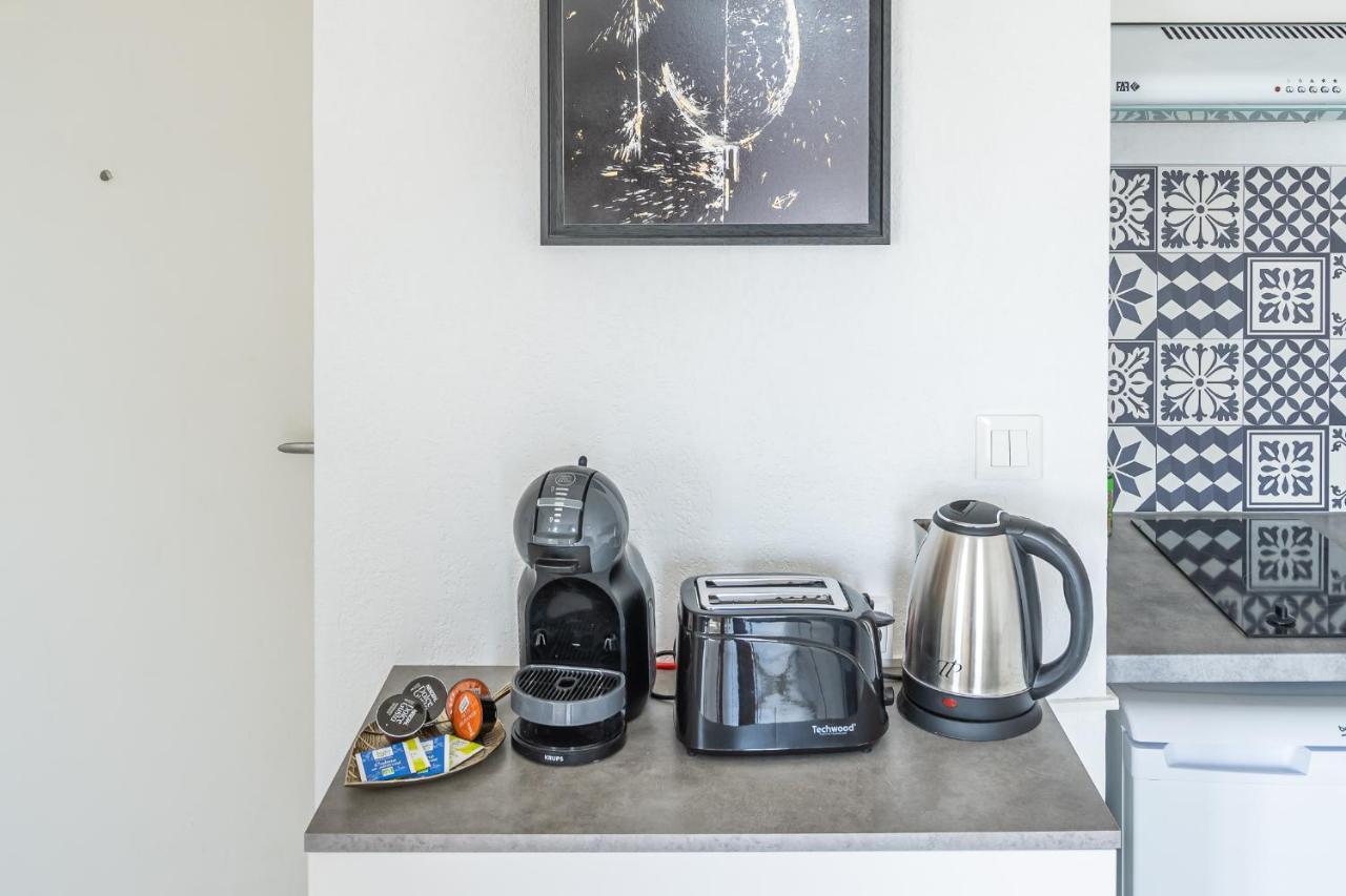 Appartement "Cote Canal", Terrasse , Climatisation , Parking Prive Narbona Exterior foto