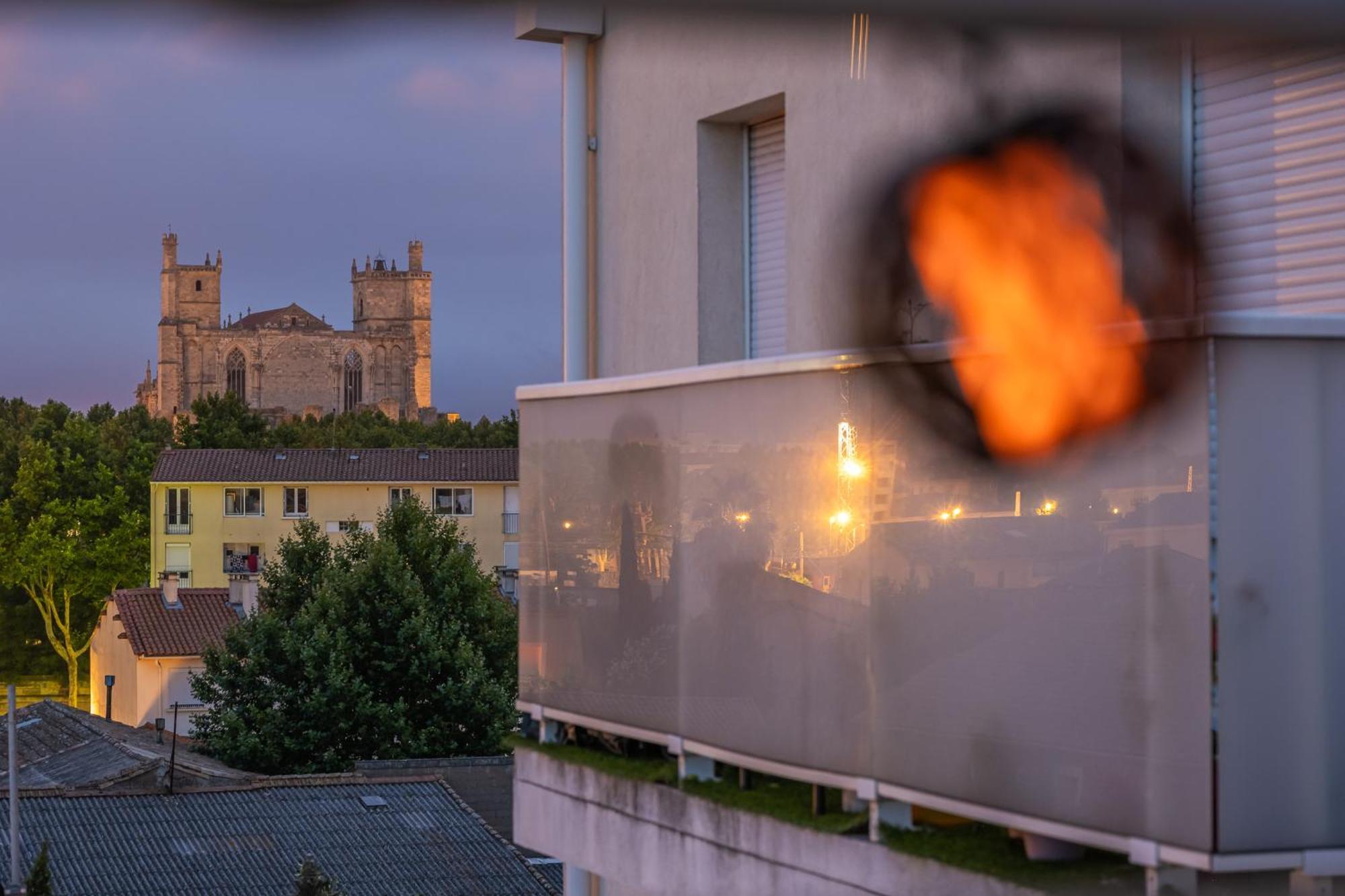 Appartement "Cote Canal", Terrasse , Climatisation , Parking Prive Narbona Exterior foto