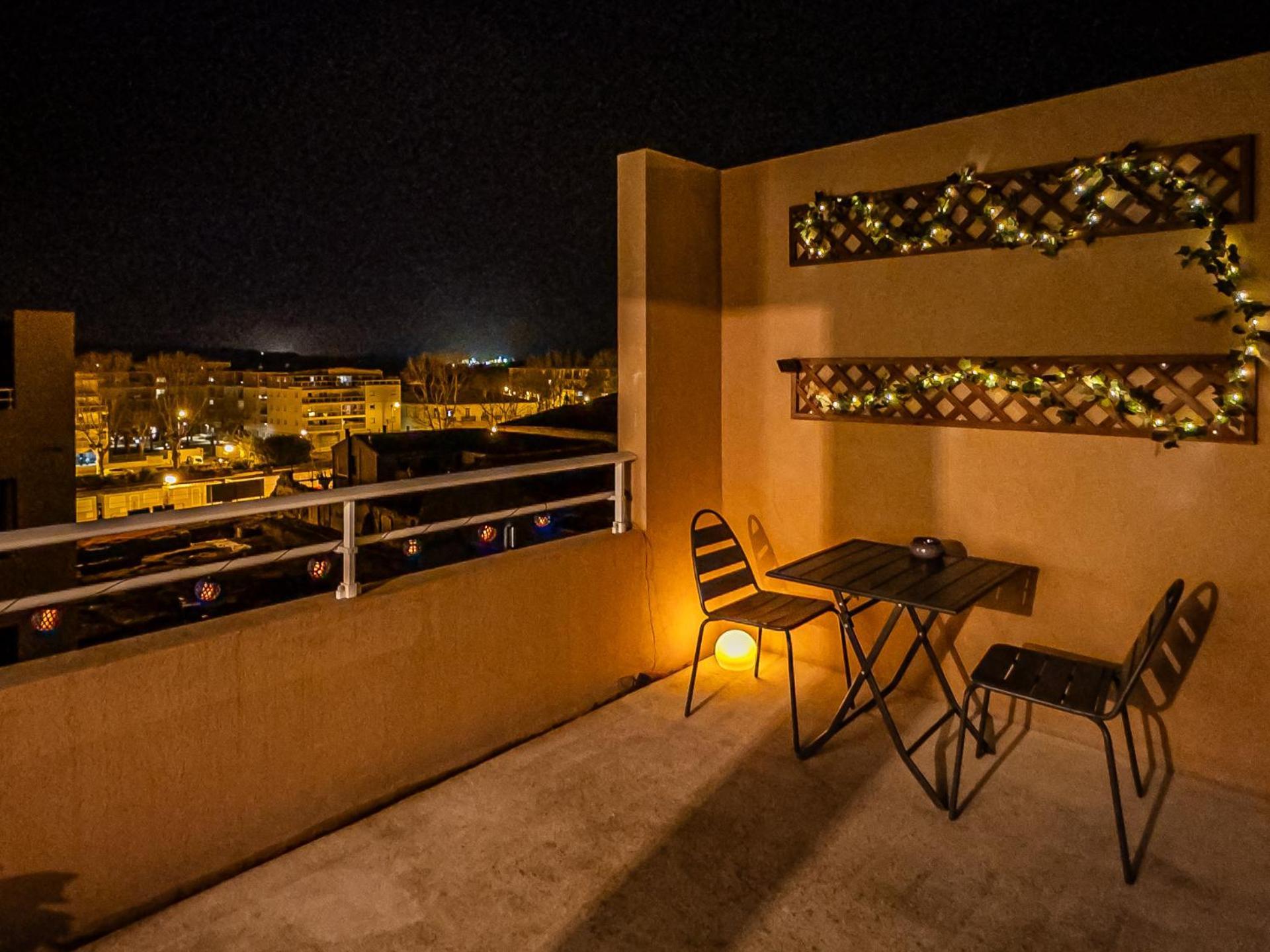 Appartement "Cote Canal", Terrasse , Climatisation , Parking Prive Narbona Exterior foto